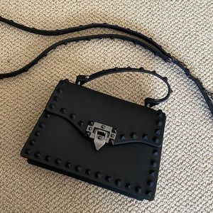 Black Top Handle Purse